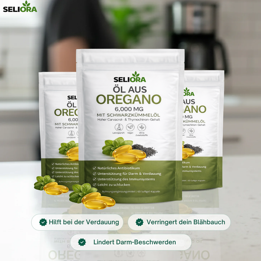 Oregano-Öl Magensaftresistente-Kapseln