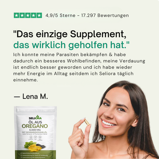 Oregano-Öl Magensaftresistente-Kapseln